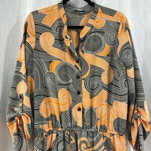 Manuhealii 3/4 Sleeve Maxi Dress